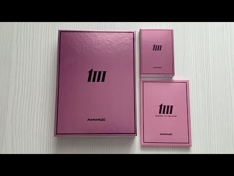 Видео: Распаковка альбома Mamamoo / Unboxing album Mamamoo MIC ON (MAIN, PVC Photo Card & Platform ver.)