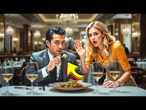 Видео: Не ешь это!» — официантка крикнула миллиардеру, он замер, узнав правду