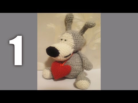 Видео: Собачка Буффи  Часть 1  BOOFLI  Dog Crocheting Part 1