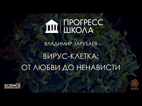 Видео: Владимир Зарубаев — Вирус клетка: от любви до ненависти