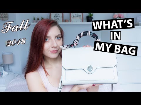 Видео: Какво нося в дамската ми чанта | Fall 2018 Edition