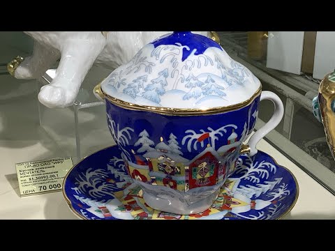 Видео: Императорский фарфор ,обои . Питер / 24 декабрь
