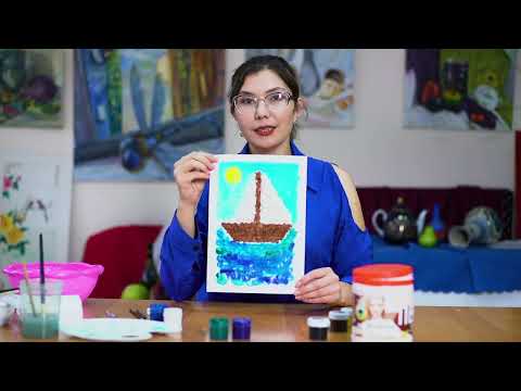 Видео: Техника папье-маше| Изобразительное искусство| 2 класс