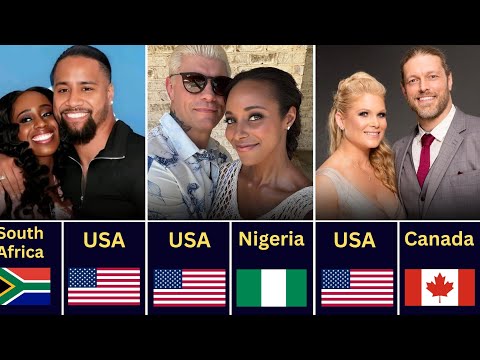 Видео: Реальные пары WWE из разных стран!