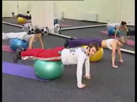 Видео: Фитбол - Упражнения - Часть 2