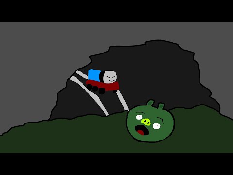 Видео: Bad piggies смешные моменты (Паровозик Томас)