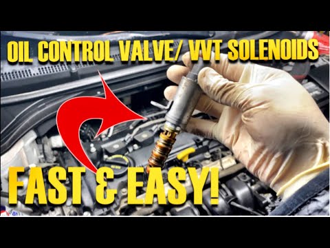 Видео: P0017 УСТРАНЕНО БЫСТРО И ПРОСТО! HYUNDAI ELANTRA 2017 ГОДА — ПРОСТАЯ ЗАМЕНА СОЛЕНОИДОВ VVT / МАСЛ...