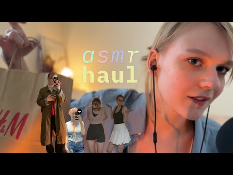 Видео: АСМР ОБЗОР ПОКУПОК с ПРИМЕРКОЙ 🛍️ | Шёпот, Таппинг, Звуки Ткани | Тест Ветрозащиты 🎤
