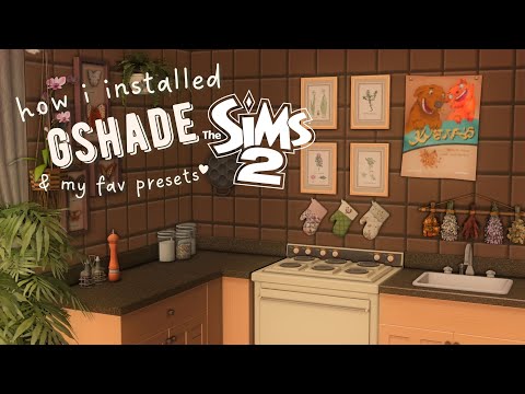 Видео: как я установил gshade для моей коллекции Sims 2 Legacy и моих любимых пресетов 🤎