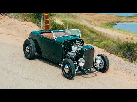 Видео: Хот-род «Verde 32» | Ford Roadster 1932 года