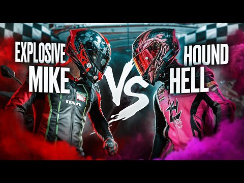 Видео: ОБОГНАЛ САМОГО БЫСТРОГО КУРЬЕРА НА МОТОЦИКЛЕ? | ЗАРУБА С HELLHOUND Racing