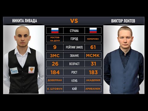 Видео: 1/2 F | НИКИТА ЛИВАДА v ВИКТОР ЛОКТЕВ | VI Международный Кубок Трестфом. Омка.