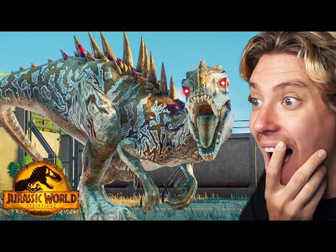 Видео: Я поставил Индоминуса 40-го уровня в Jurassic World Evolution 2