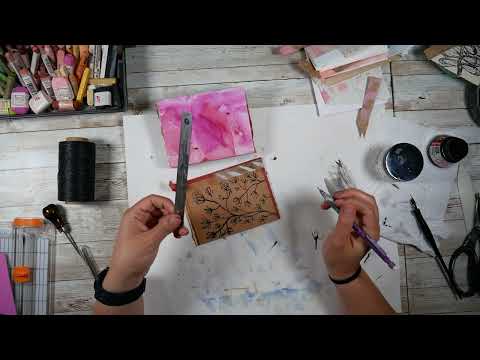 Видео: Превращение бумаги в книгу — часть 2