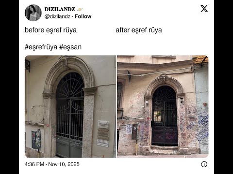 Видео: Дверь дома Нисана повредили фанаты в Эшреф-Рюя.