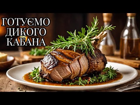 Видео: Запечена нога дикого кабана ▶ ТРОФЕЙний Рецепт №48 ▶ Трофей