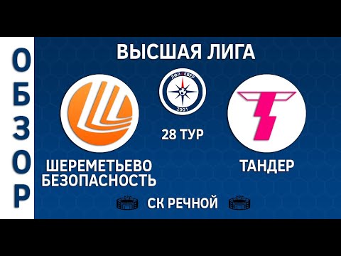 Видео: [ОБЗОР] "Шереметьево Безопасность" - "Тандер" (2:4)