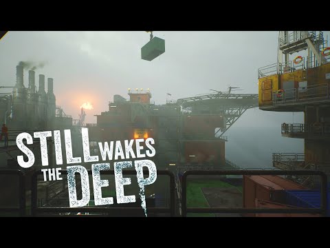 Видео: Still Wakes The Deep | Исследуем палубу! Бушующее Северное море на буровой платформе! [ENG SUB] | S1