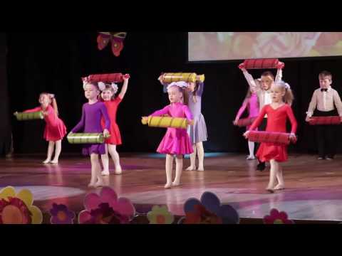 Видео: Танец "Сладкоежки" - Студия детского бального танца