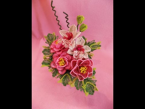 Видео: Композиция цветов "Элегия" //Часть 2