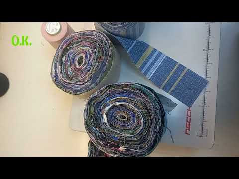 Видео: куртка в технике лоскутное шитьё с элементами синель.  для начинающих.