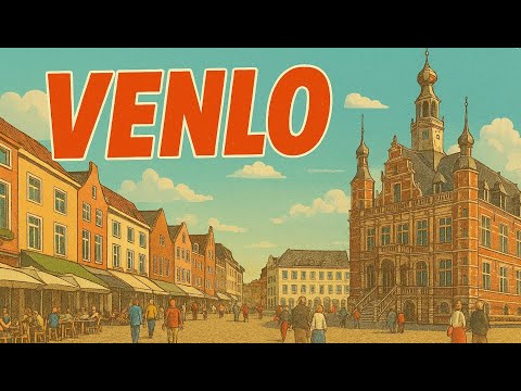 Видео: Venlo-красивый городок в Нидерландах