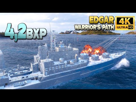 Видео: Эдгар: суперкрейсер с большим влиянием - World of Warships