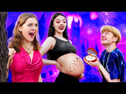 Видео: Бедная Беременная Вампирша В Семье Миллионеров