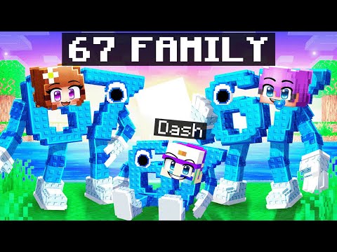 Видео: Усыновлён Секретной семьёй 67 Brainrot в Minecraft