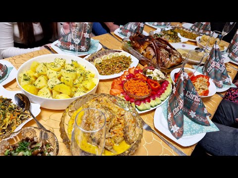 Видео: Праздничный стол для родных и любимых..Рождество  в Германии.
