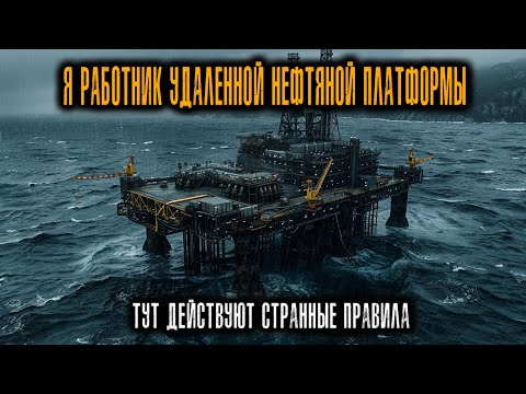 Видео: Я Работаю на Удаленной Нефтяной платформе. Здесь действуют СТРАННЫЕ ПРАВИЛА.