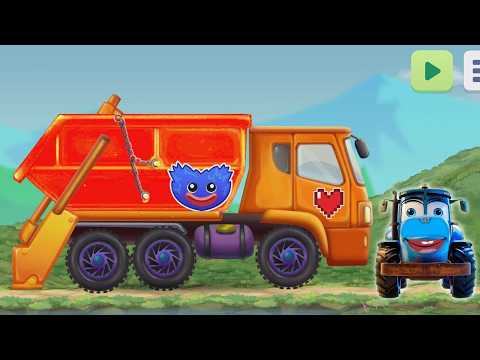 Видео: ТРАКТОР ИГРАЕТ В ИГРУ ПРО МАШИНКИ ДЛЯ ДЕТЕЙ