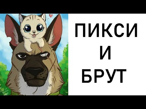 Видео: Пикси и Брут. Угарный лютый комикс