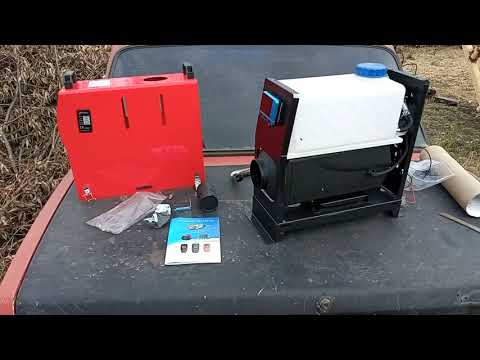 Видео: Приобрел дизельный, переносной обогреватель на 12 вольт.