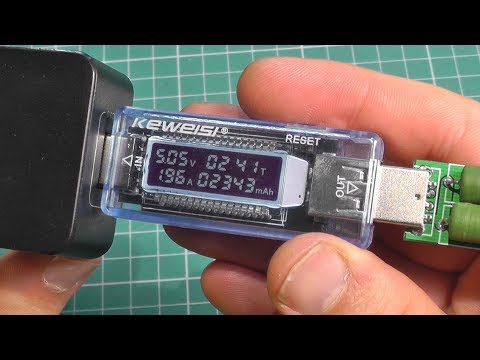 Видео: Хороший USB тестер зарядок и power bank. Charger doctor Keweisi KWS-v20 обзор, сравнения