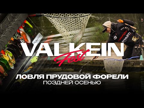 Видео: Ловля прудовой форели поздней осенью. Турнир ValkeIN Fest 2025 от JPSNASTI