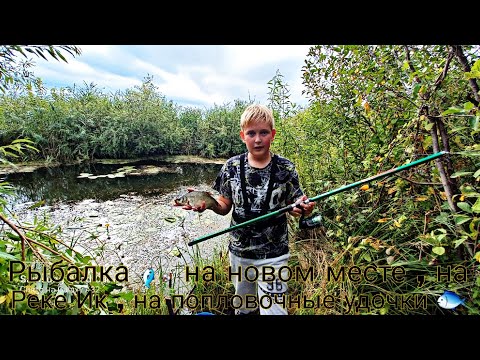 Видео: Рыбалка 🎣 на новом месте, на реке Ик , на попловочные удочки . Поймали Подлещика , ни разу не ловили