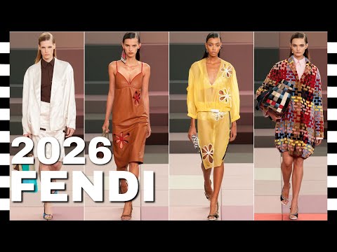 Видео: ✔️ FENDI (Фенди) коллекция весна-лето 2026, модный показ в Милане на Неделе моды