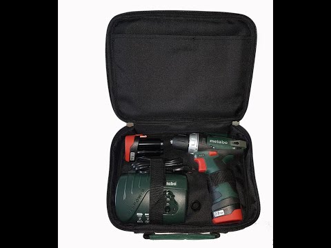 Видео: Шуруповерт METABO POWERMAXX BS 600079550