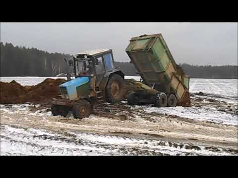 Видео: Выпил C2H5OH сел на трактор и погнал. Трактора в грязи.