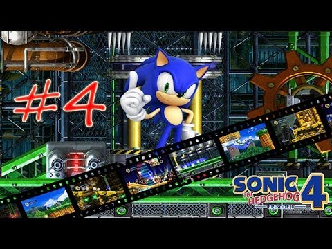 Видео: Прохождение Sonic the Hedgehog 4: Episode I #4 - Mad Gear Zone