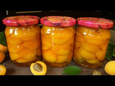 Видео: Абрикосы в сиропе на зиму