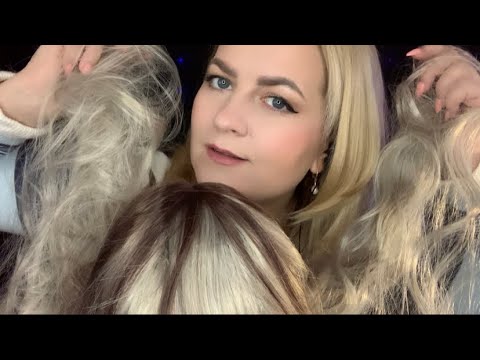 Видео: АСМР МУРАШЕЧНЫЙ МАССАЖ ГОЛОВЫ И КОПОШЕНИЕ В ВОЛОСАХ / ASMR HAIR