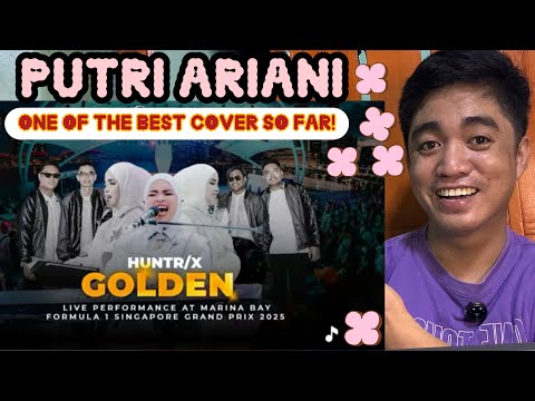 Видео: РЕАКЦИЯ: HUNTR/X - GOLDEN, PUTRI ARIANI COVER (ЖИВОЕ ВЫСТУПЛЕНИЕ НА ГРАН-ПРИ ФОРМУЛЫ-1 В СИНГАПУРЕ)