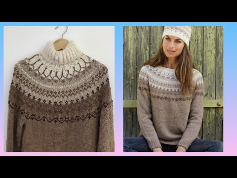 Видео: Увидеть и воплотить‼️/ Лопапейса "Talvik" от Drops Design/ Лопапейса спицами🧶/ Посидим повяжем