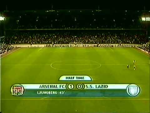 Видео: ЛЧ 2000-01 1 гр этап Группа B 3 тур  Арсенал Лацио  обзор НТВ