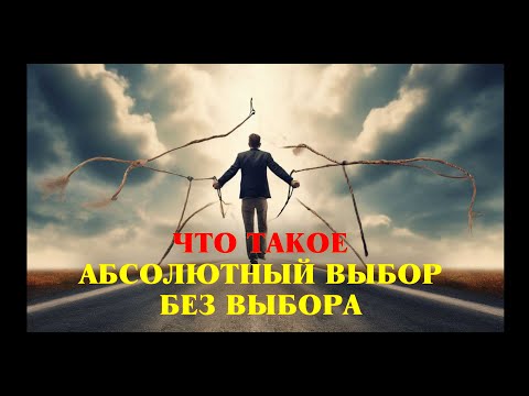 Видео: ЧТО ТАКОЕ ВЫБОР БЕЗ ВЫБОРА