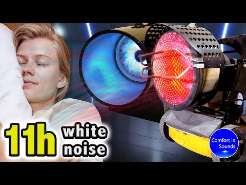 Видео: Белый шум, мгновенное засыпание, новый шум обогревателя для сна, учебы, отдыха, фокусировки, 528 Гц