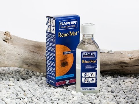 Видео: Очиститель для обуви Reno Mat Saphir