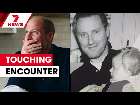 Видео: Трогательная встреча, которая довела принца Уильяма до слез | 7NEWS